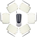 Eine-Steuerung-Sechs drahtlosen AC 433MHz-RF-Relaisschaltern