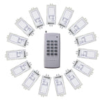 15 Kanäle AC 110/220V Funk RF Kontroller An/Aus--- ein Sender Kontrolliert 15 Empfänger (Modell 0020626)