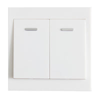 2-Knopf HR-2 Funkwandsender / RF Fernbedienung Wandmontage Kleben