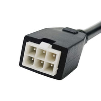 2 M Verlängerung Netzkabel für elektrische Linearantriebe Typ A, B oder J mit Hall Effekt Sensor (Modell 0043046)