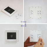 HT-1 Touch Universal Fernbedienung Wandmontage Kleben mit Ein / Aus Funktion